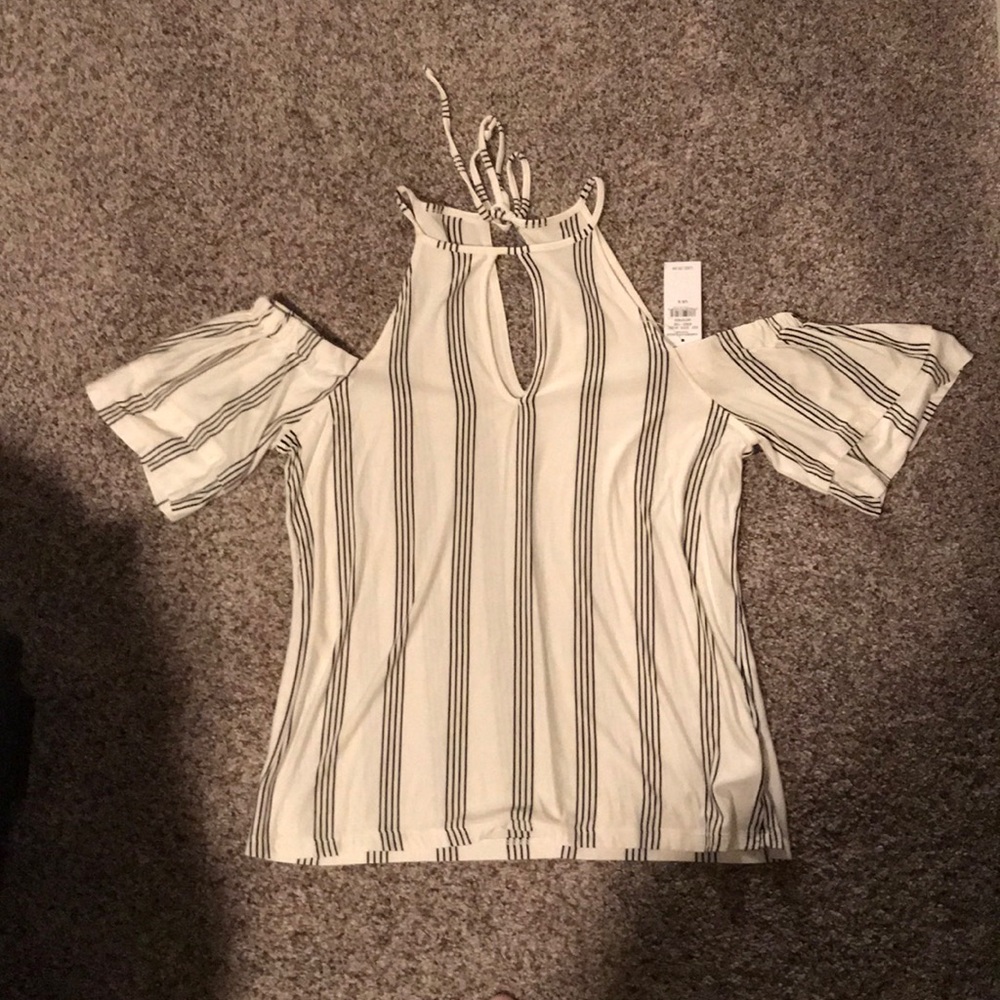 American eagle high neck/off the shoulder tank